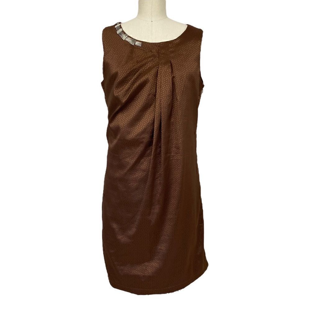 Janet Paris short Dress🤎